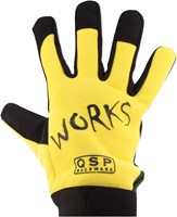 QSP Works werkhandschoen - Geel - Maat S