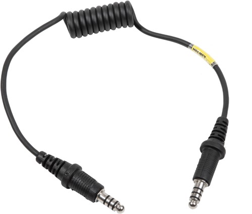 Stilo verloopkabel voor Stilo helm naar Peltor / Nexus (korte kabel)