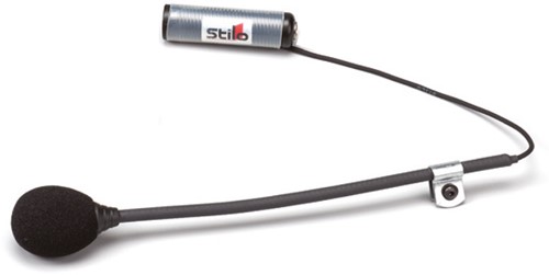Stilo microfoon met connector voor open face helm (universeel)