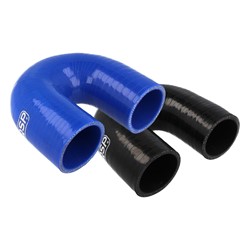 Silicone hose 180° elbow