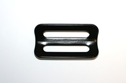 50mm slider black coated / Silver