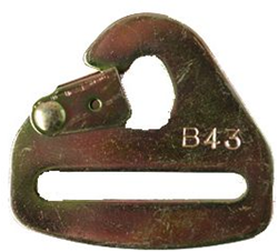 2" gordel haak