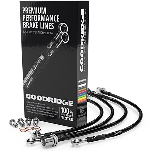 RVS remslangset RENAULT R25 2.0 TS 74KW - Zwarte Coating