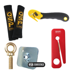 Racing harness accessories