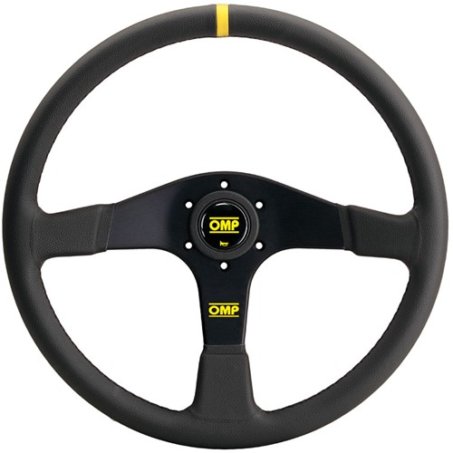 OMP Velocita sportstuur - 380 mm - Zwart