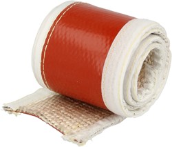 Heat sleeve Red coated 1m x 30mm bore