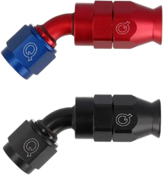 QSP hose adapter PTFE 45°