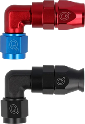QSP slang adapter PTFE - 90° Forged