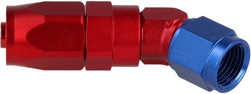 QSP slang adapter lightweight 45° forged AN6-3