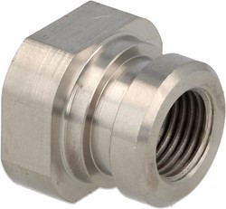 QSP brake locator SS flat sided - M10x1,0mm