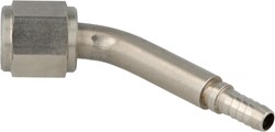 QSP krimp adapter female RVS