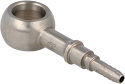 QSP krimp adapter banjo RVS