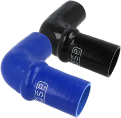 QSP Silicone hump hose - 90° bend