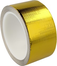 Heat resistant tape gold - 10m x 50mm