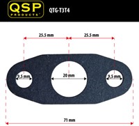 Turbo Gaskets T3 T4 Turbine Oil Drain Gaskets-2